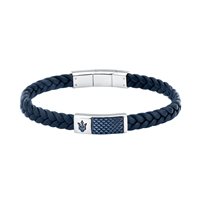 Bracciale Maserati Uomo RECYCLED LEATHER in Pelle JM4249IK01 - JM4249IK01